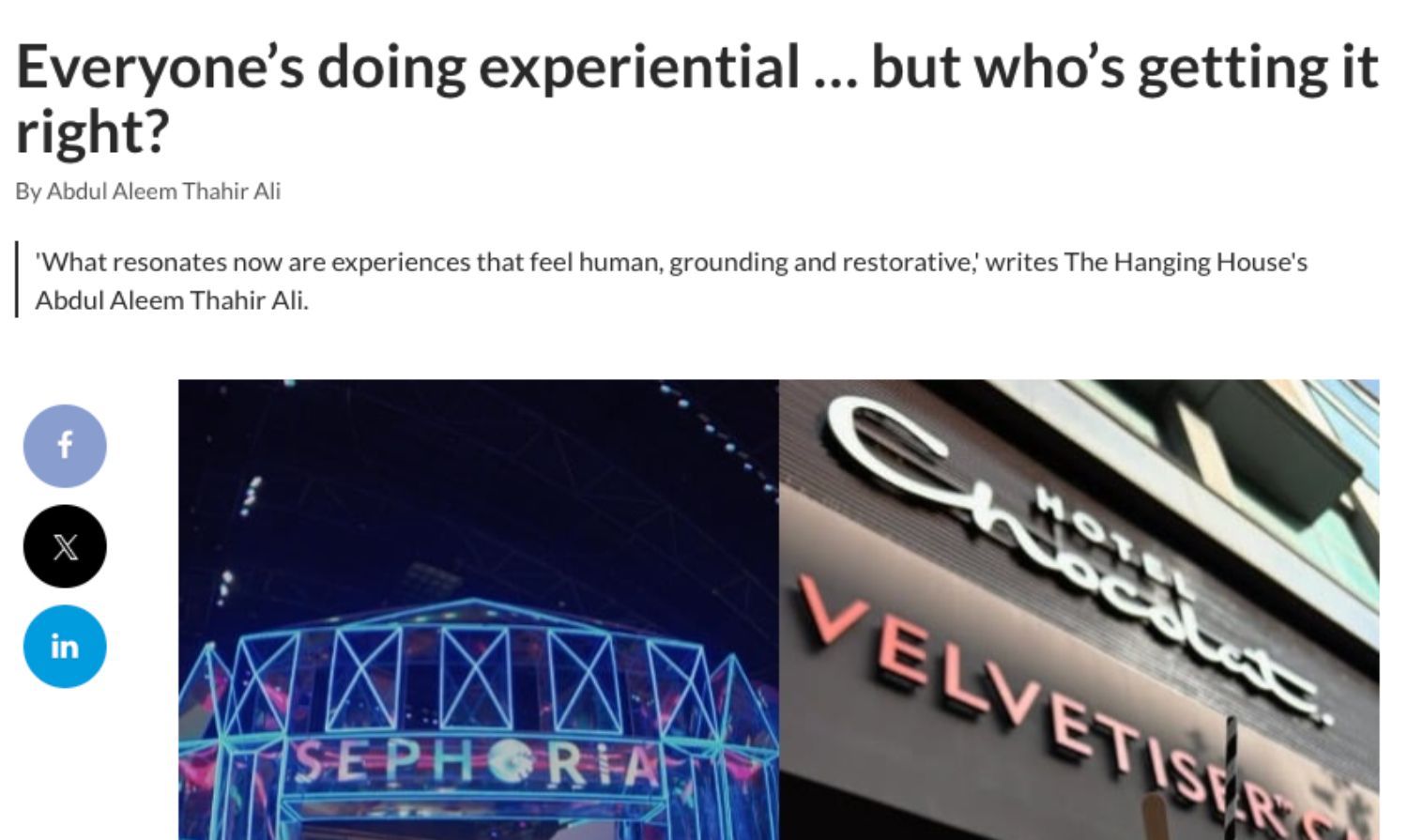 what is experiential marketing